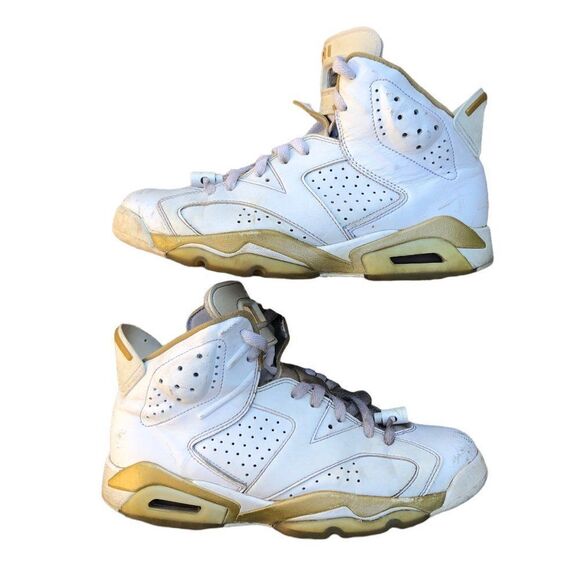 BEATER 2012 Air Jordan 6 Retro Golden Moments Pack Size 9 - Picture 4 of 16